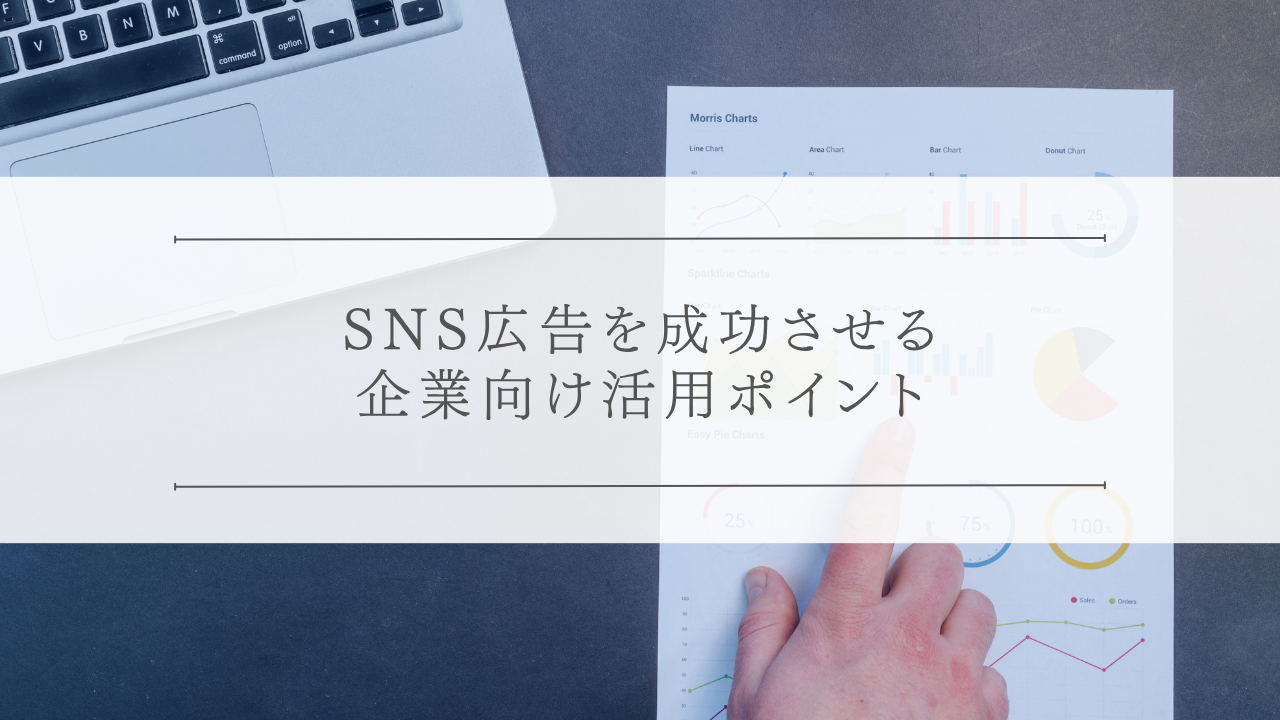 SNS広告を成功させる企業向け活用ポイント
